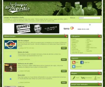 Tusjuegosdedeportes.com(Juegos de Deportes) Screenshot