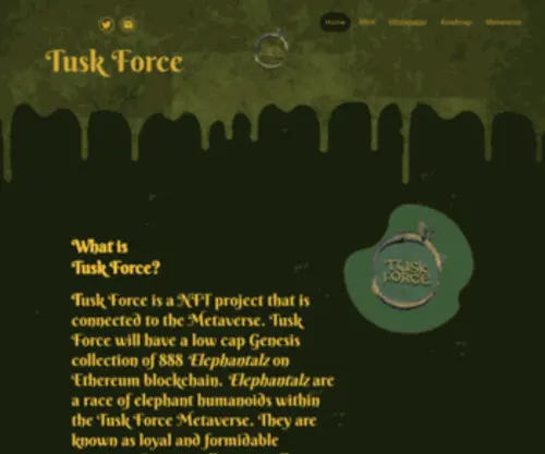 Tuskforce.xyz(Tuskforce) Screenshot