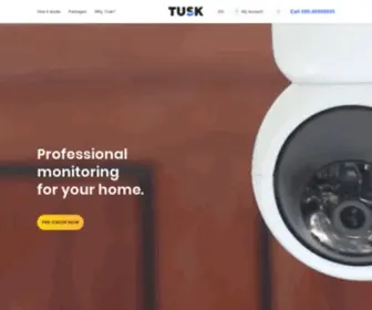 Tuskprotect.com(Everyone deserves to feel safe. Bringing AI) Screenshot