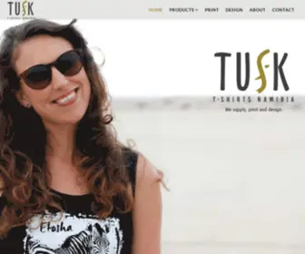 Tusktshirtsnamibia.com(Tusk T) Screenshot