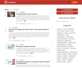 Tusmedios.es(Noticias y notas de prensa) Screenshot