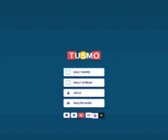Tusmo.xyz(Multiplayer Wordle) Screenshot