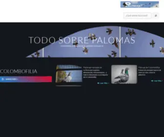 Tuspalomas.es(Todo sobre el deporte de la Colombofilia) Screenshot