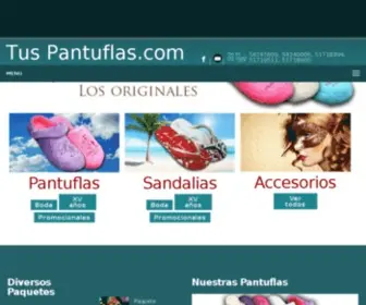 Tuspantuflas.com(Pantuflas para bodas) Screenshot