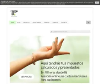 Tuspapelesempresa.com(Autónomos impuestos) Screenshot