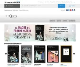 Tusquetseditores.com(Tusquets Editores) Screenshot