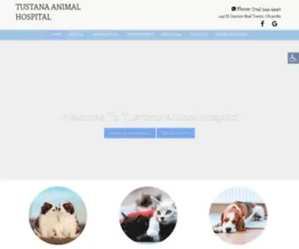 Tustana.com(Veterinarian in Tustin) Screenshot