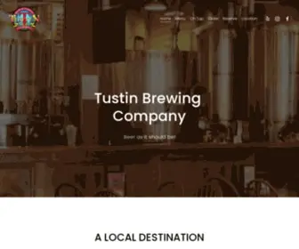 Tustinbrewery.com(Tustin Brewery) Screenshot