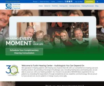 Tustinhearingcenter.com(Tustin Hearing Center) Screenshot