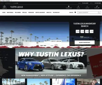 Tustinlexus.com Screenshot