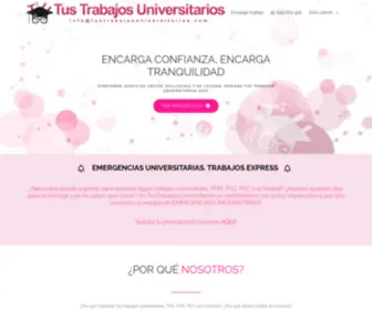 Tustrabajosuniversitarios.com(GARANTÍA 100%) Screenshot