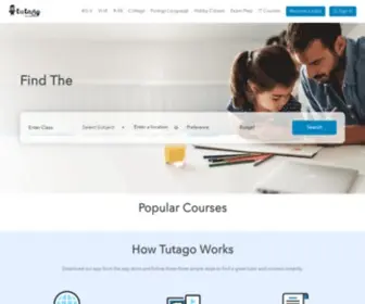 Tutago.com(Find Best Home Tutor in Noida) Screenshot