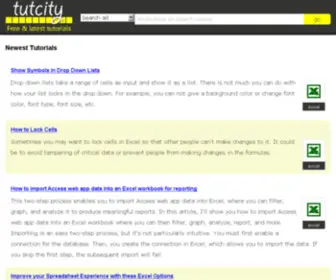 Tutcity.com(Free Tutorials Directory) Screenshot
