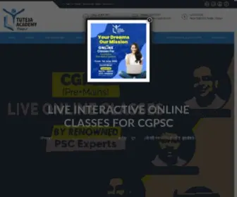 Tutejaacademy.com(Tuteja Tutorials Raipur) Screenshot