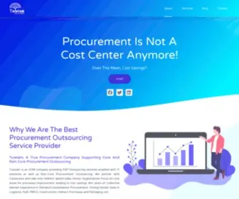 Tutelam.com(Best Procurement Outsourcing Service Provider) Screenshot