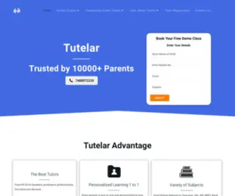 Tutelar.in(Best Home Tutors in Patna) Screenshot