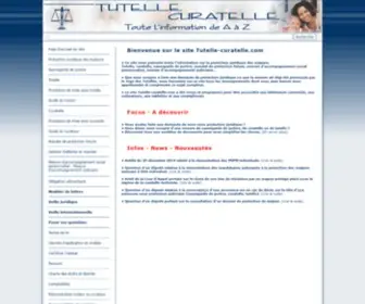 Tutelle-Curatelle.com(Toute l'information de A à Z) Screenshot