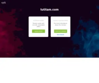 Tutitam.com(Make an Offer if you want to buy this domain. Your purchase) Screenshot