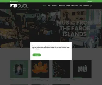 Tutl.com(Faroese music) Screenshot