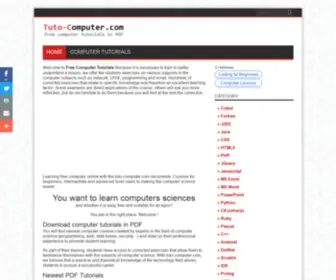 Tuto-Computer.com(Tuto Computer) Screenshot