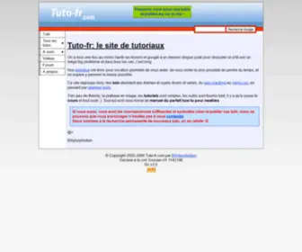 Tuto-FR.com(Tuto fr tutoriaux francophone) Screenshot