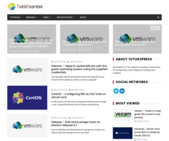 Tutoexpress.com(A tutorial) Screenshot