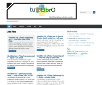 Tutolibro.tech(Free online tutorials) Screenshot