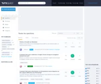 Tutoquest.com(WordPress) Screenshot