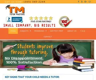 Tutor-Masters.com(Tutor Masters) Screenshot