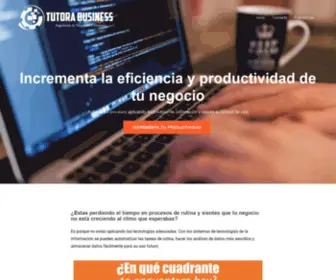 Tutorabusiness.com(Ingenieria de Negocios y Sistemas) Screenshot