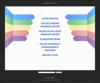 Tutora.com(tutora) Screenshot