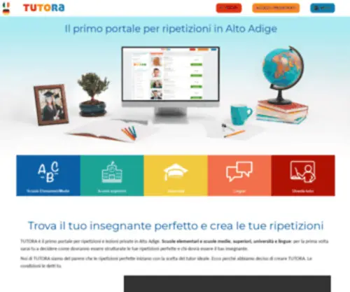 Tutora.it(Il primo portale per ripetizioni in Alto Adige) Screenshot