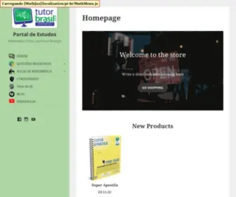 Tutorbrasil.com.br(Portal Matemático) Screenshot