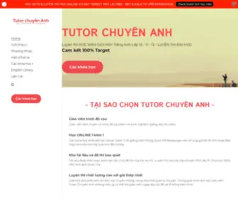 Tutorchuyenanh.com(TUTOR CHUYEN ANH) Screenshot