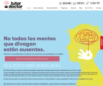 Tutordoctormex.com(Tutorías a domicilio para niños y niñas) Screenshot