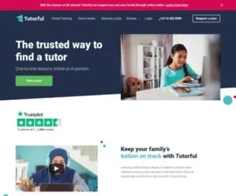 Tutorful.co.uk(The Trusted Way To Find A Private Tutor) Screenshot