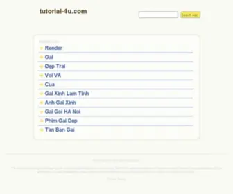 Tutorial-4U.com(Tutorial blogger dan Seo Blogger) Screenshot