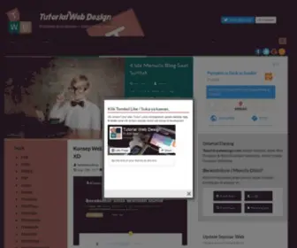 Tutorial-Webdesign.com(Tutorial Web Design Indonesia) Screenshot