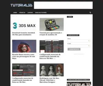Tutorial3D.com.br(Tutoriais 3D gratuitos) Screenshot