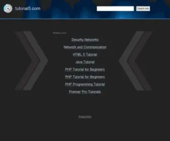 Tutorial5.com(Tutorials) Screenshot