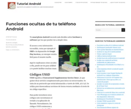 Tutorialandroid.net(Tutorial Android) Screenshot