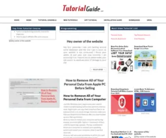 Tutorialguide.co(tutorialguide) Screenshot