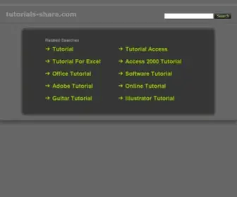 Tutorials-Share.com(Tutorials Share) Screenshot