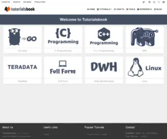 Tutorialsbook.com(Tutorials on C) Screenshot