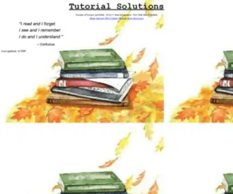 Tutorialsolutions.com(Tutorial Solutions) Screenshot