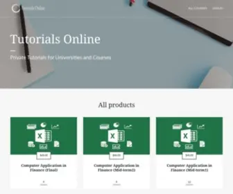 Tutorialsonline.net(Tutorials Online) Screenshot