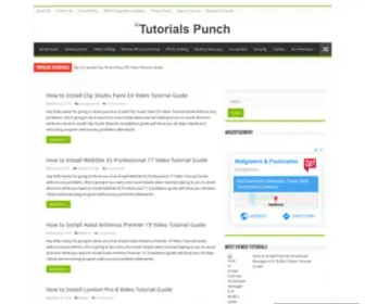 Tutorialspunch.com(Tutorials Punch) Screenshot