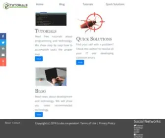 Tutorials.technology(Tutorial technology) Screenshot