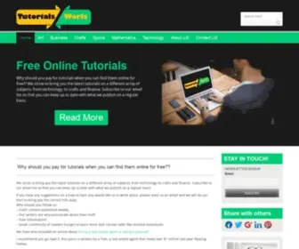 TutorialsWorld.com(Free Online Tutorials and Courses) Screenshot