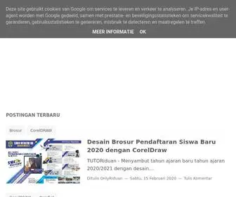 Tutoriduan.com(Blog Sarana Belajar dan Berbagi Ilmu Desain Grafis CorelDRAW dan Photoshop (Free CDR & PSD)) Screenshot